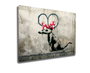 Wallity Lienzo Decorativo Banksy WY21 (50 x 70 cm)